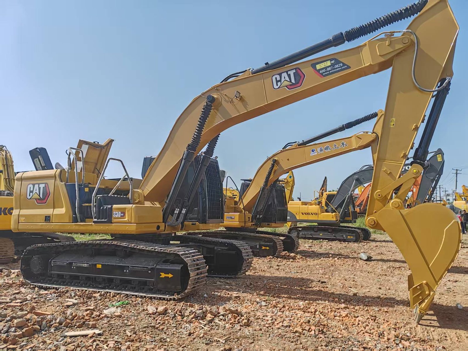 Cat-330GC-9.jpg Used Caterpillar 330GC Excavator - Image 1