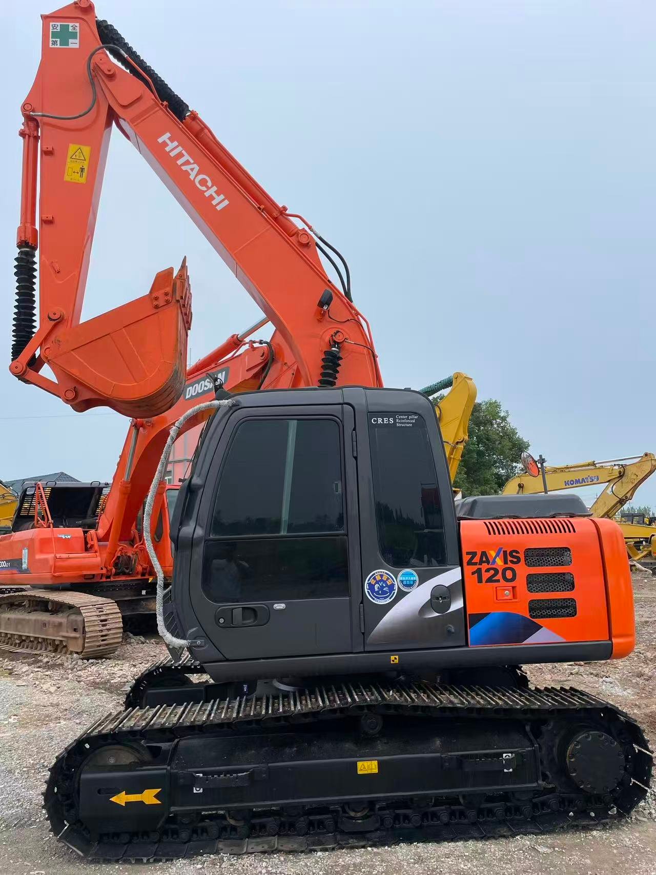 Hitachi-120-8.jpg Hitachi ZX120 Excavator - Image 1
