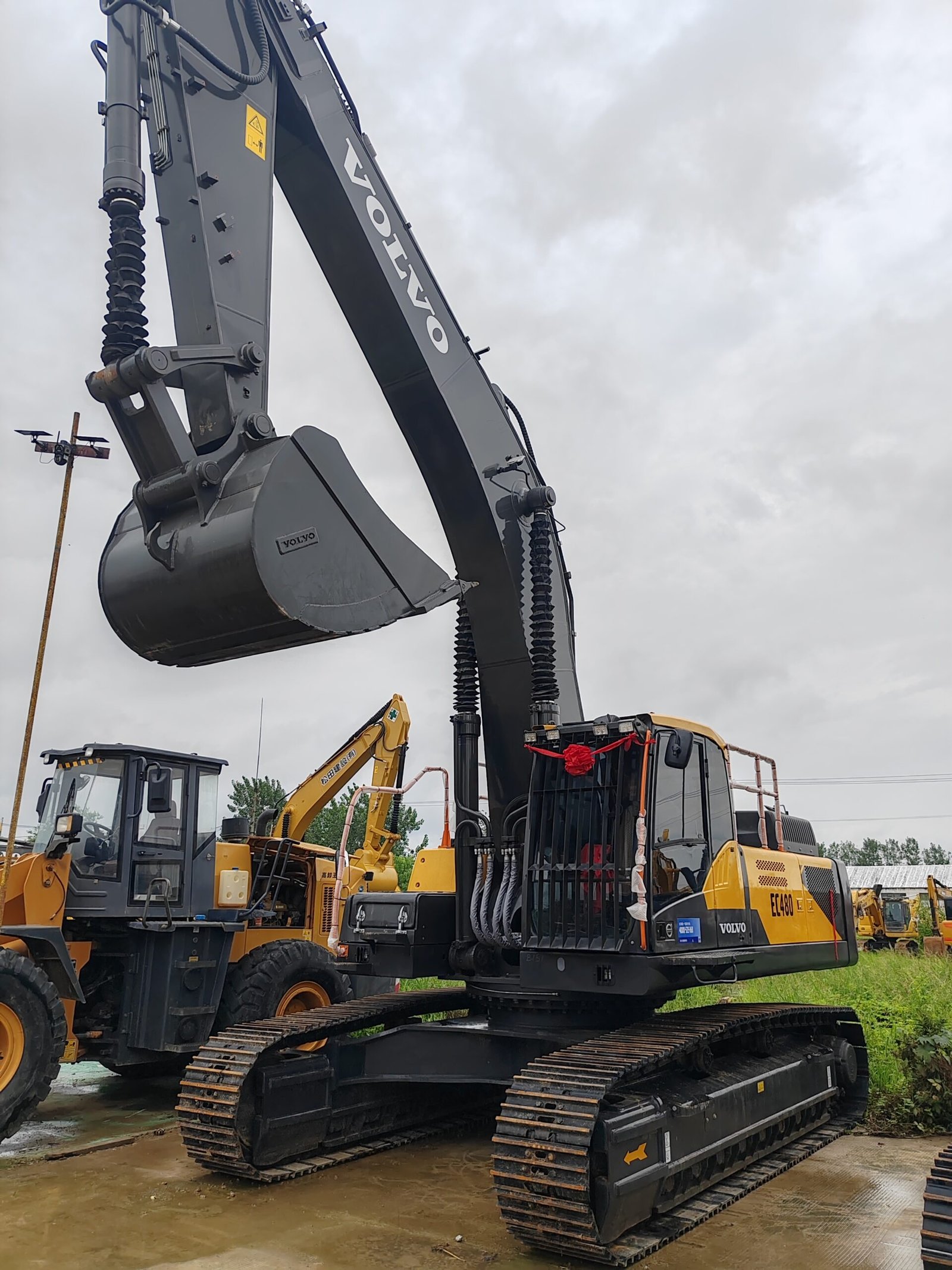 Volco-EC-480-10-scaled-1.jpg Used Volvo EC480 Hydraulic Excavator - Image 1
