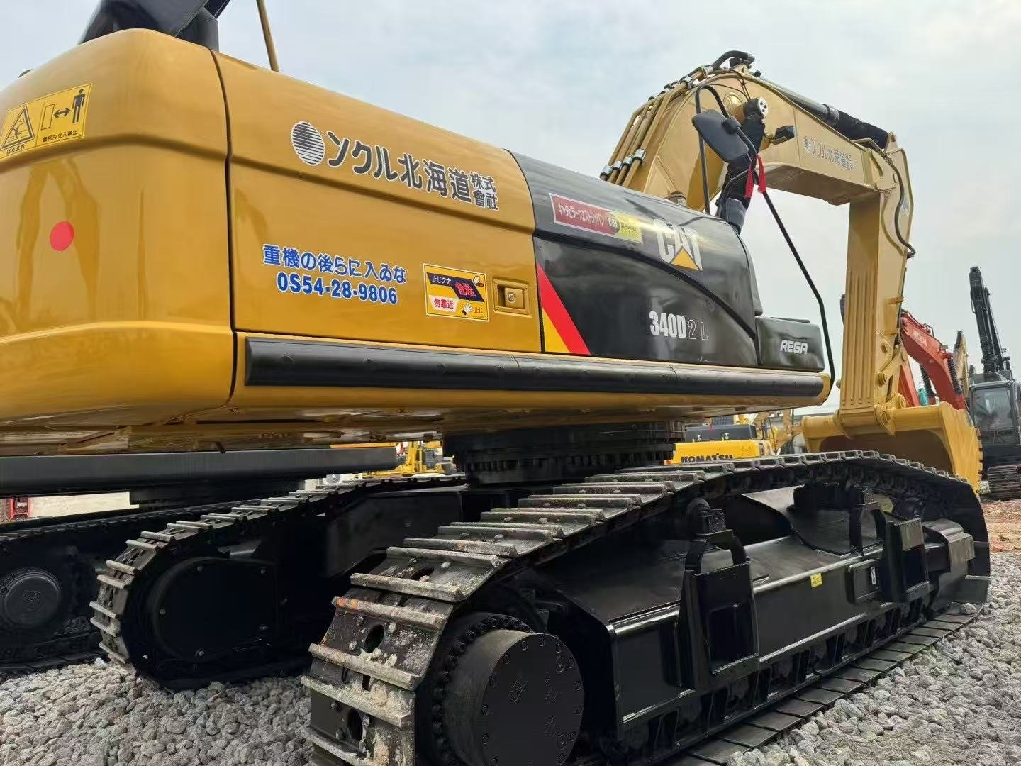 cat-340D-4-1.jpg Used Caterpillar 340D Excavator - Image 1