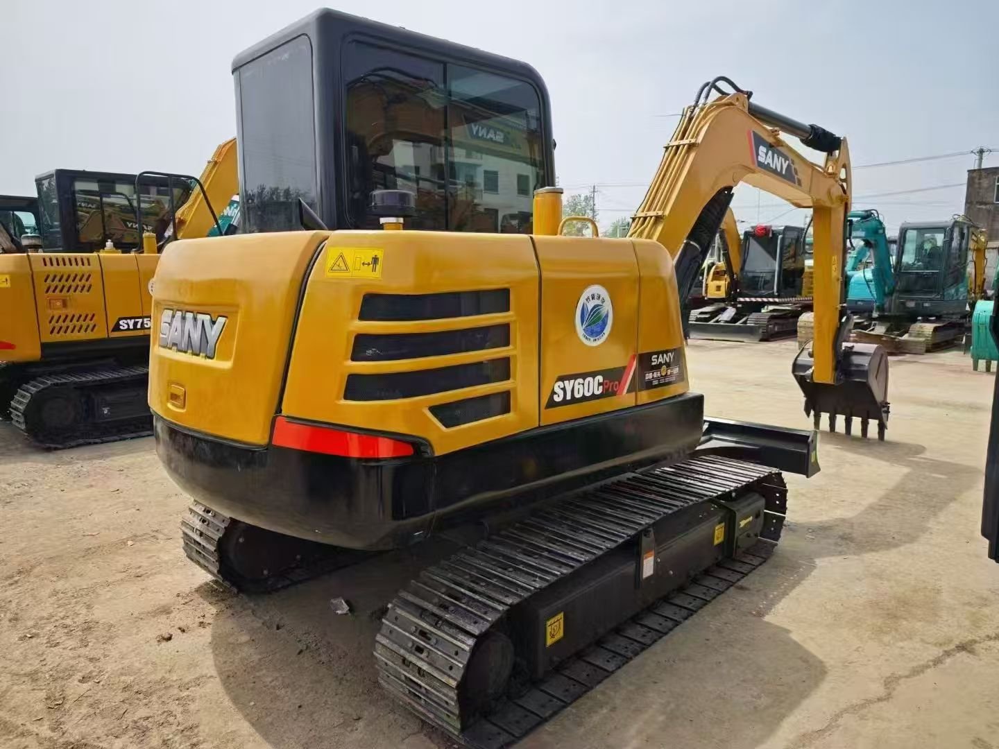 sany-60-8.jpg Used SANY SY60C Compact Excavator - Image 1