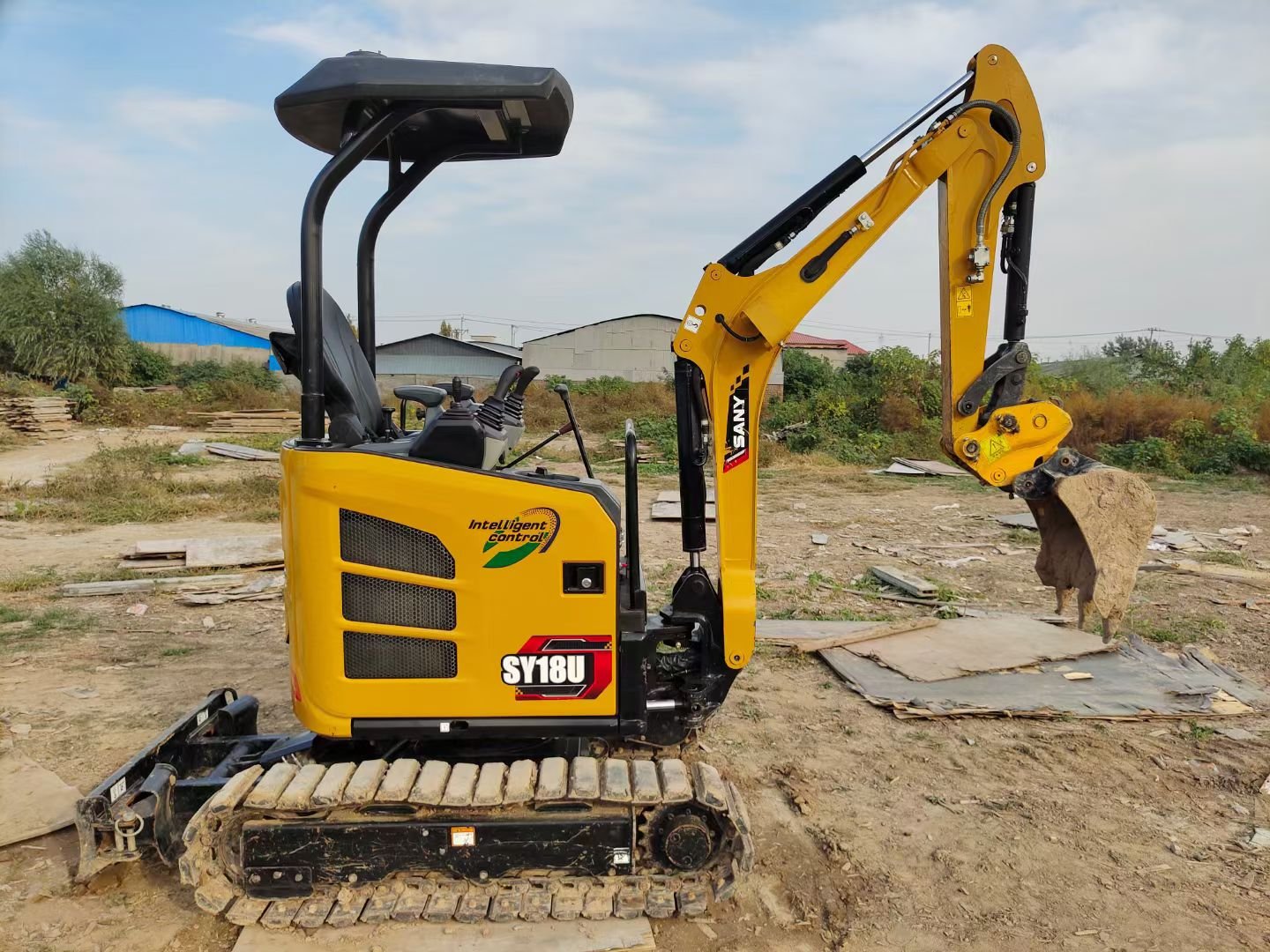 Sany sy 180C (1) SANY SY18U Mini Excavator - Image 1