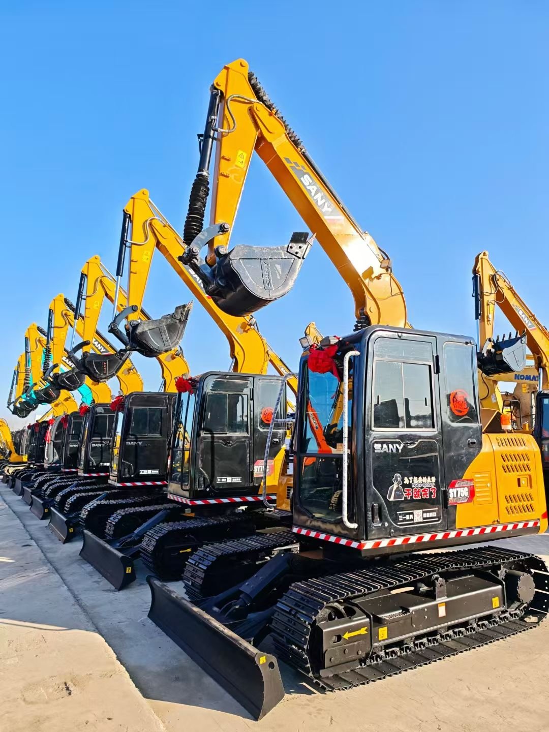 sany sy 75c (6) SANY SY75C Excavator - Image 1
